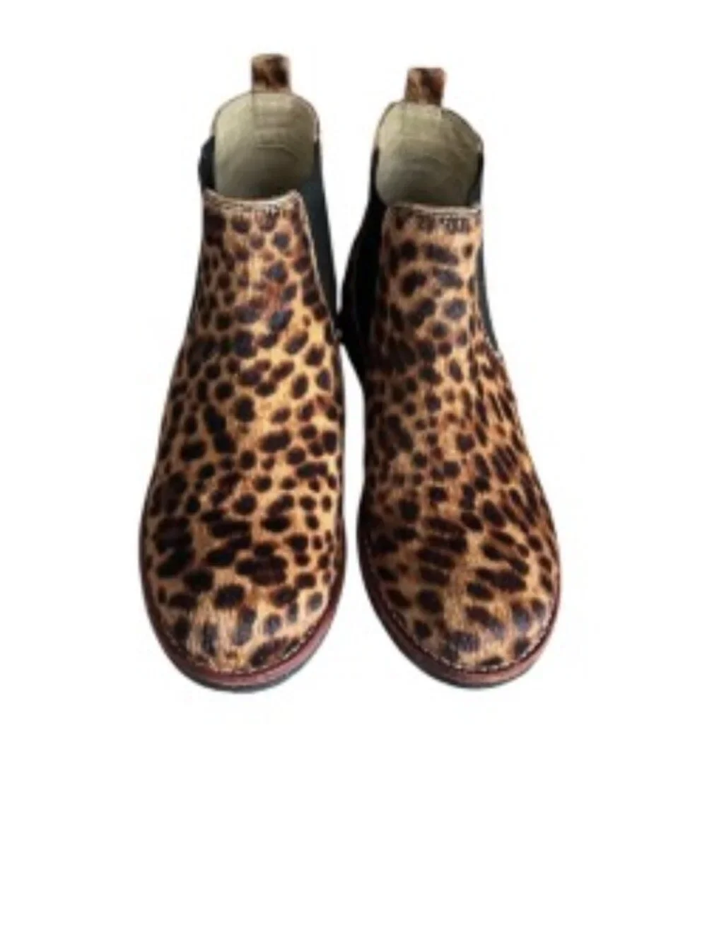 Boden Calf Hair Oakington Chelsea Boots 6